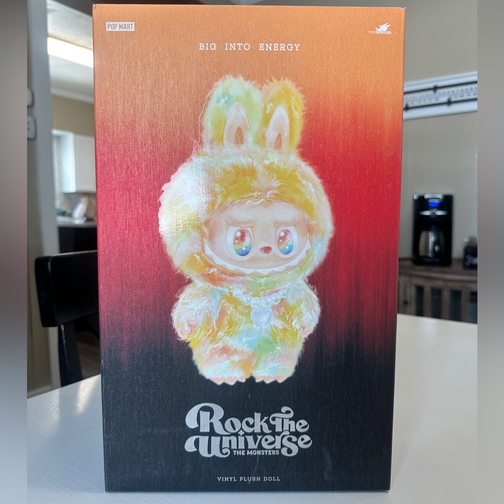 Pop Mart: THE MONSTERS Rock the Universe Vinyl Plush Doll: Labubu